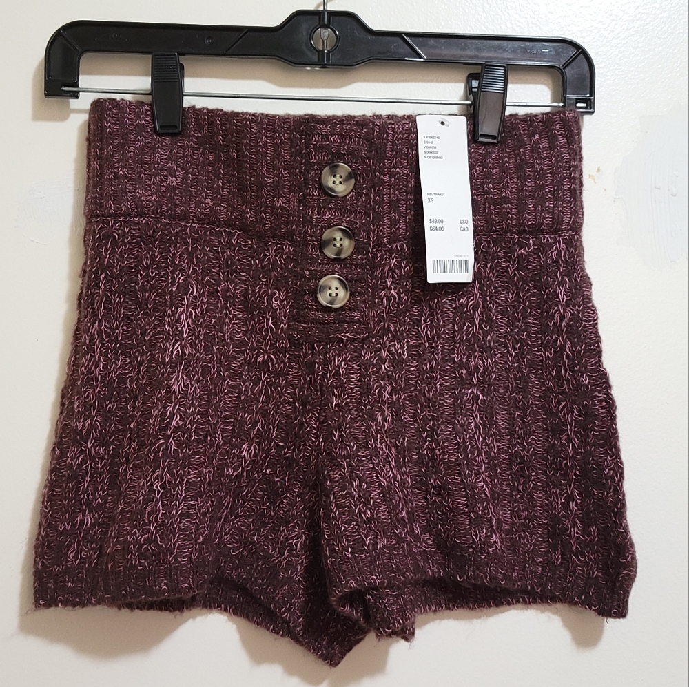 UO Hayden Cable Knit Short